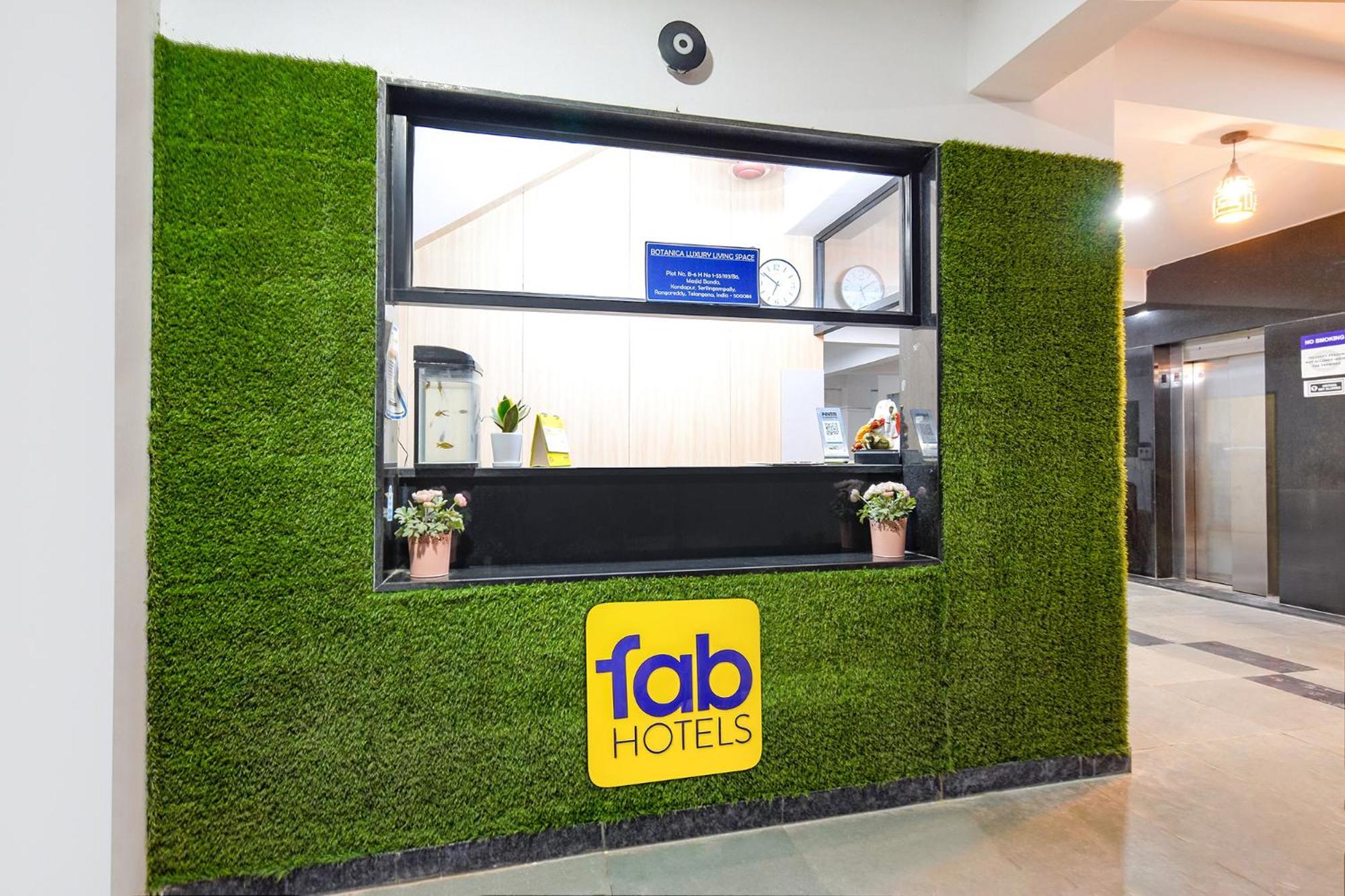 Fabhotel The Botanica - Nr Hyderabad Central University, Kondapur Kondapur  Exterior photo